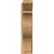 Ekena Millwork Funston Slat Rough Sawn Outlooker, Western Red Cedar, 8"W x 24"D x 36"H OUT08X24X36FST06RWR - alternate 4